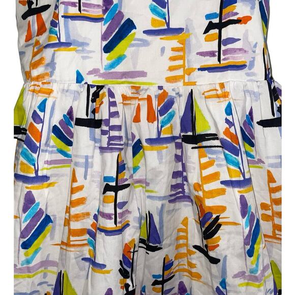 NWT! Tanya Taylor Mini Gia Sailboat Dress - Size Medium (8-9 Years) - Picture 7 of 10
